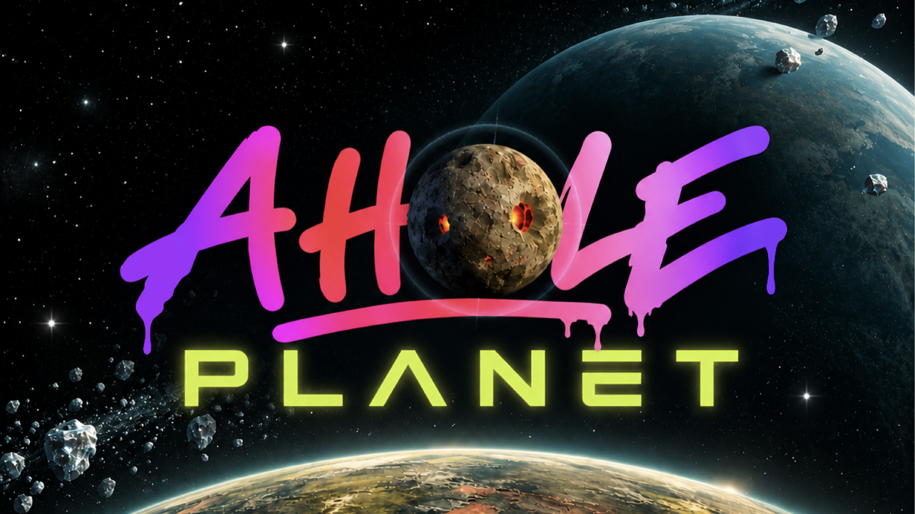 A Hole Planet